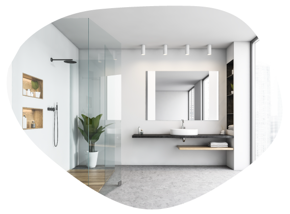 Die Dizzy Düse ist für jedes Badezimmer geeignet